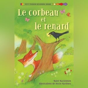 BUNDLE & SAVE 🎉 FRENCH Le Corbeau et Le Renard Level 1 Hardcover Book